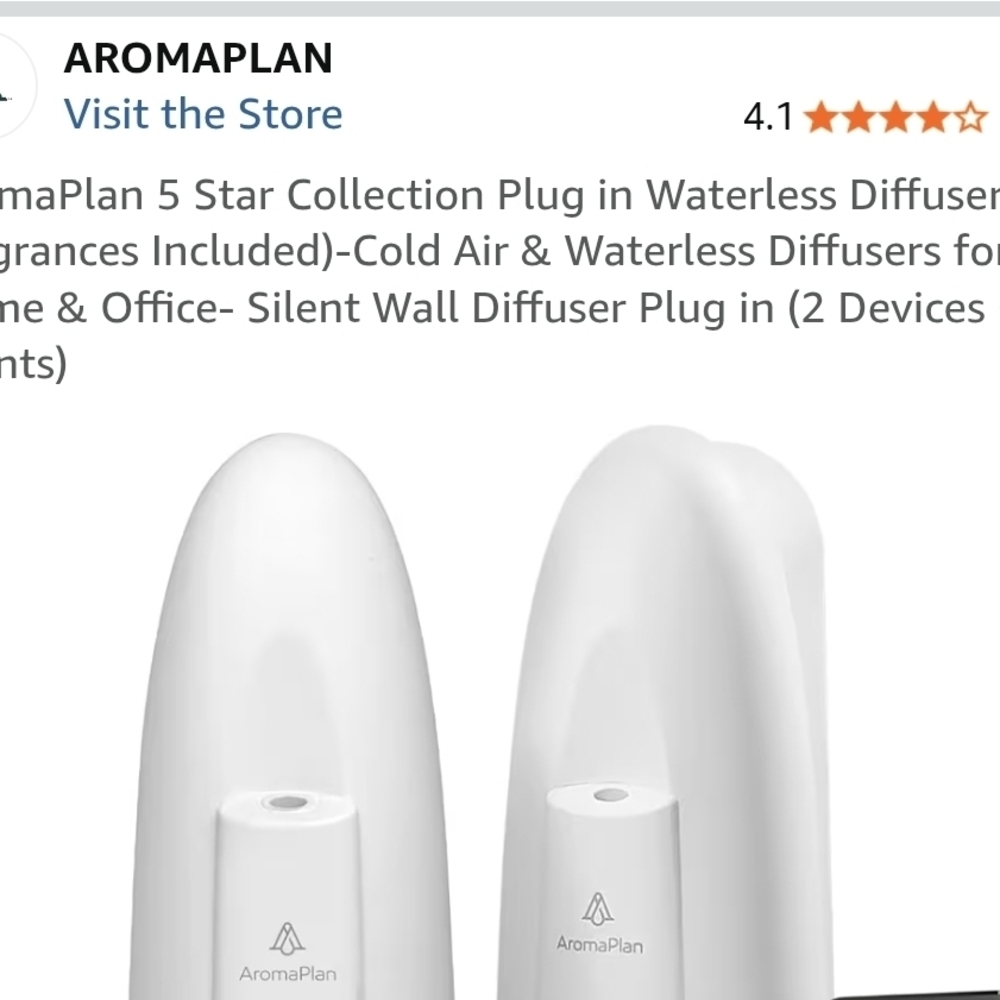 White Plug-In Waterless Diffuser (4)
